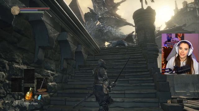 FIRST Time Playing a Souls Game (Drunk) | DARK SOULS 3 | Day 1 смотреть онлайн