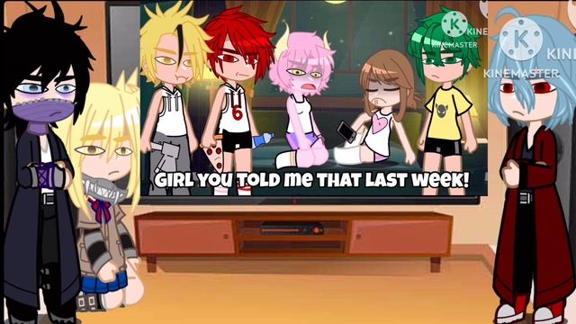 Pro Heroes and LOV react to Uraraka’s toxic relationship || mha/bnha || my AU || Gacha club || смотреть онлайн