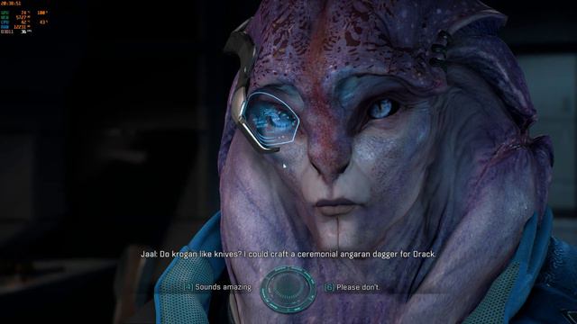 Mass Effect Andromeda - 122: Tempest - Jaal's gifts and imposter syndrome смотреть онлайн