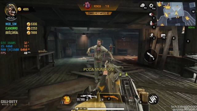 I5 4460 - GTX 1660 super (CODM - Zombis) смотреть онлайн