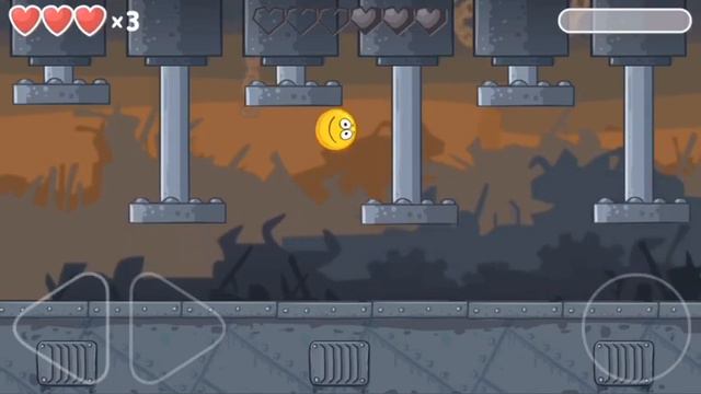 Красный шарик | Прохождение Лунный босс |Red ball moon boss смотреть онлайн