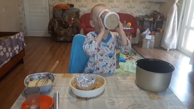Пышный омлет в мультиварке на пару смотреть онлайн