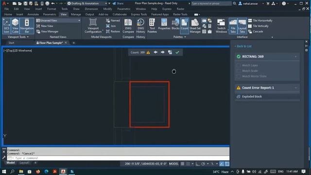 NEW FEATURES AUTOCAD 2022-Count Objects in a Drawing смотреть онлайн