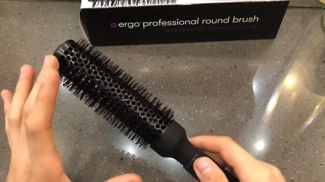 Брашинг для волос ERGO 33 мм. смотреть онлайн