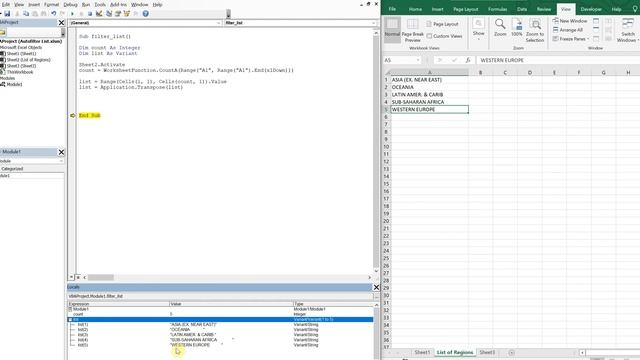 Excel VBA Macro: Autofilter All Values In A List (Dynamic Range) смотреть онлайн