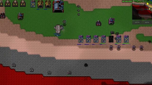 Жесточайшая битва 3vs4 | Rusted Warfare - RTS смотреть онлайн
