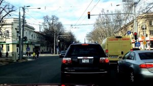 Настоящий Кишинев, Молдова, январь 2017 -центр города Кишинев