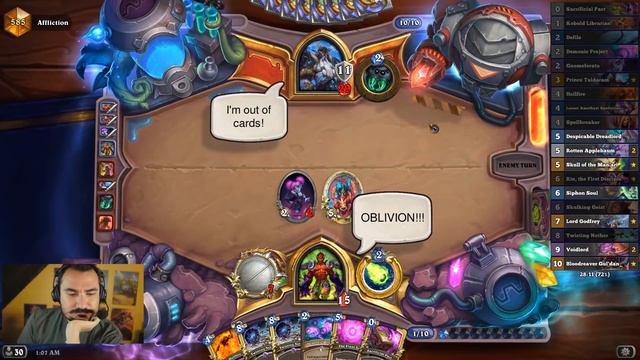 Sniperatu the World Slayer - Boomsday / Constructed / Hearthstone смотреть онлайн