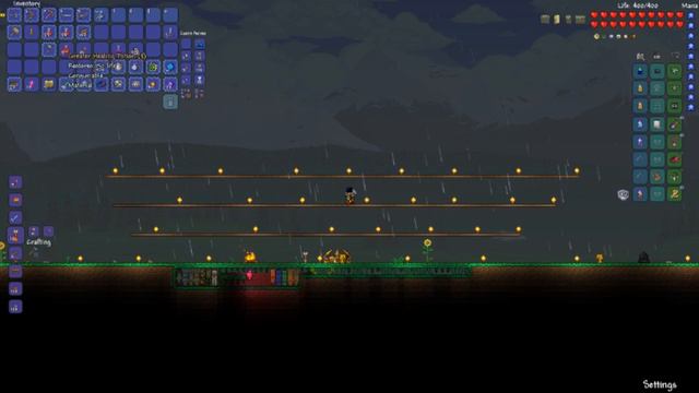 Terraria 1.3.4 Bow Only Let's Play Ep 12: Upgrading Gear and Farming смотреть онлайн
