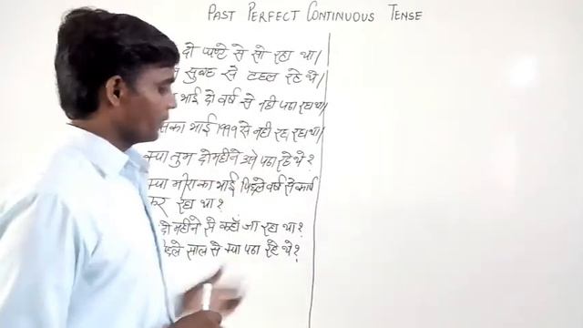PAST PERFECT CONTINUOUS TENSE BY G.R.LODHI смотреть онлайн