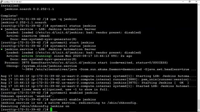 INSTALLATION OF JENKINS ON AWS LINUX MACHINE смотреть онлайн
