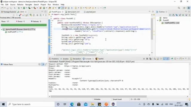 Chapter 4 - How to Automate Dynamic JSON with Parameterization смотреть онлайн