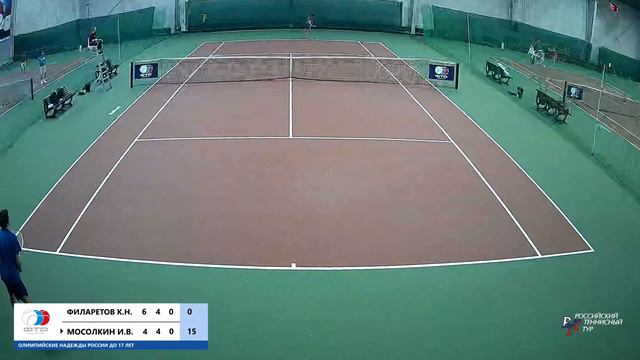 13.01.2024 Олимпийские надежды России до 17 лет, Корт 4 смотреть онлайн