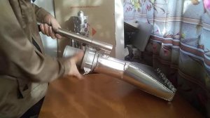 Всасывающая насадка для мини земснаряда.