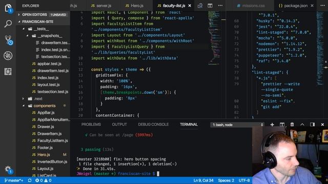 Editing React Components (P5D77) - Live Coding with Jesse смотреть онлайн