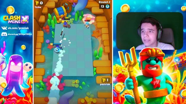 ПУТЬ ЧЕМПИОНКИ К 10 ЛВЛУ В CLASH MINI! КОРОЛЕВСКАЯ ЧЕМПИОНКА КЛЕШ МИНИ! смотреть онлайн