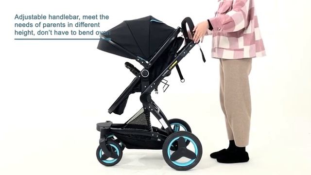 Cynebaby Stroller Bassinet Reversible Pram Strollers Infant All Terrian Baby смотреть онлайн