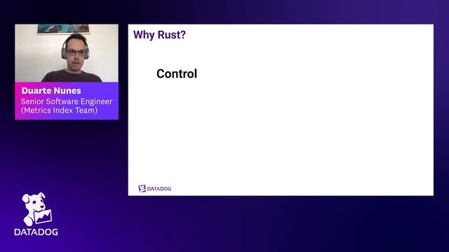 Datadog On Rust смотреть онлайн