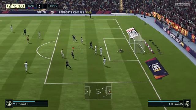 Играю в FIFA 18 PlayStation4 Барселона vs Реал Мадрид смотреть онлайн