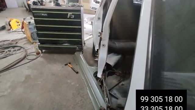 кузовной ремонт автомобиля нексия 1 замена порога в и обеих дверей смотреть онлайн