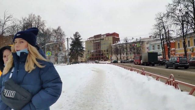 Прогулка по зимнему Ярославлю. Недостроенные здания. Медицина. смотреть онлайн