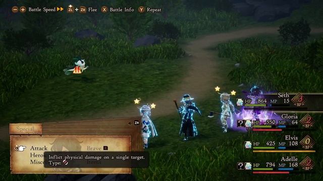 Bravely Default 2 Guide Combat Basics смотреть онлайн