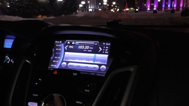 Мультимедийный центр Ford Focus 3 Phantom iS смотреть онлайн