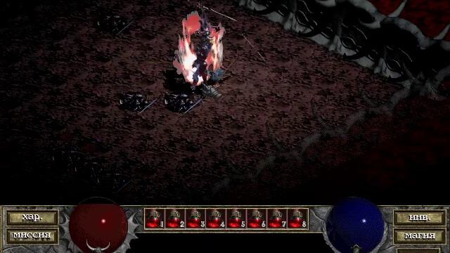 Diablo Hellfire #24 - Прохождение - Финал - Уровень 16 (Чёрный Лорд) [GIHTP] смотреть онлайн