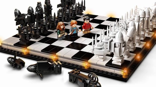 Топ ЛЕГО Гарри Поттер Хогвартс Волшебные шахматы. Гарри Поттер новинки. ЛЕГО 76392 LEGO Harry Potte смотреть онлайн