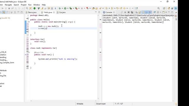 Lambda Expression , Stream API , Comparable Interface, Comparator Interface смотреть онлайн