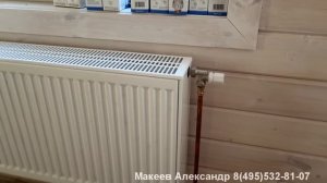 Отопление частного дома 200 кв.м. из медных труб.