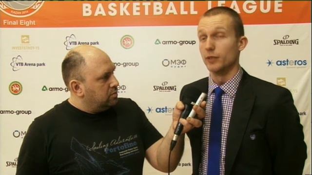 Артур Високис после матча - главный тренер ЛУ (Рига, Латвия) смотреть онлайн