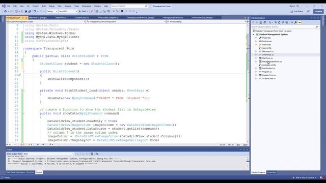 C# full project(student Management System)with source code смотреть онлайн