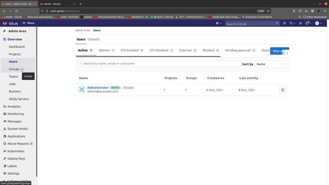 GUI et première connexion - #GITLAB 03 смотреть онлайн