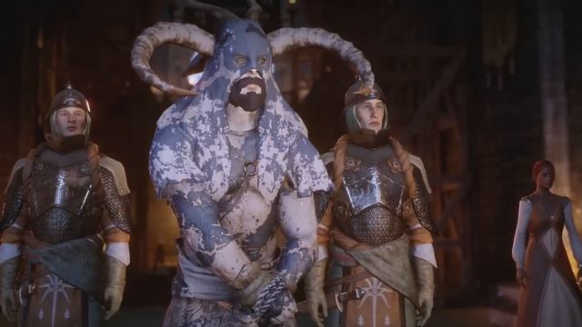Judging Goat Throwing Clans Man Prisoner In Dragon Age Inquisition смотреть онлайн