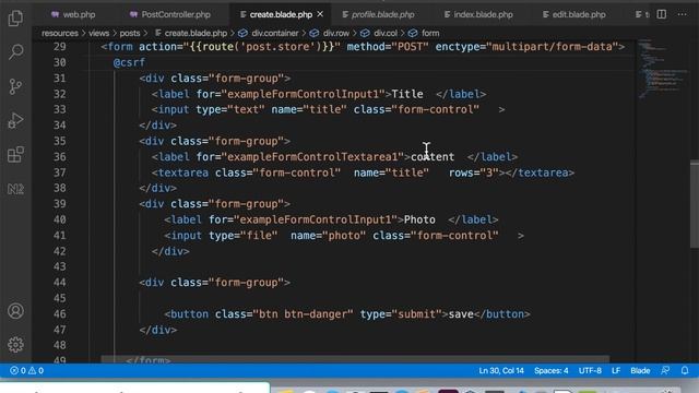 27 Laravel 6:7:8 PHP | Eloquent ORM One to Many relationship смотреть онлайн