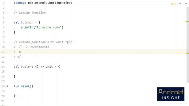 Kotlin - Lambda Function with Unit Type | Tamil смотреть онлайн