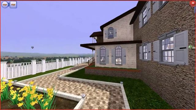 The Sims 3.Cozy cottage 3.Уютный коттедж 3. смотреть онлайн