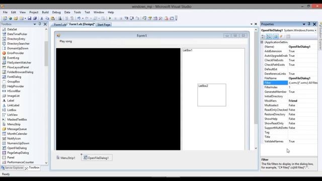 How to create a professional media player with Microsoft Visual Basic 2008,2012,15 express edition. смотреть онлайн