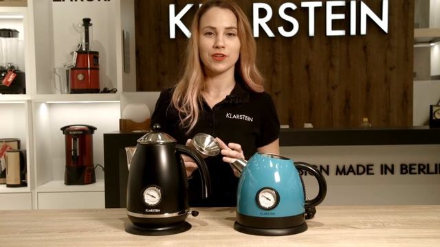 KLARSTEIN Aquavita rýchlovarné kanvice, 2200 W, rôzne druhy смотреть онлайн