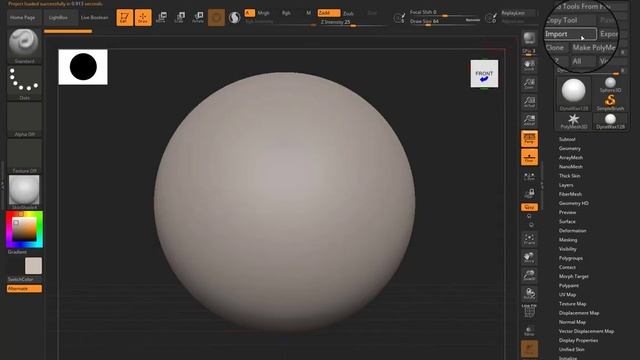 3ds max to Zbrush | Exporting Obj смотреть онлайн