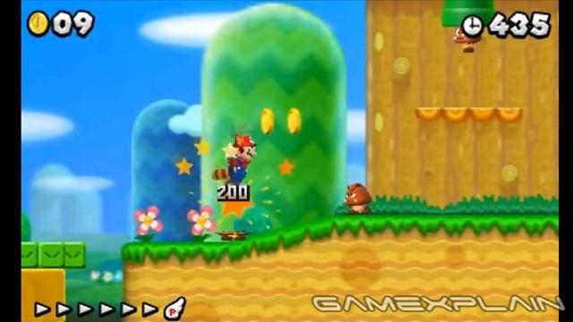 New Super Mario Bros. 2: World 1-3 Star Coin Guide & Walkthrough смотреть онлайн
