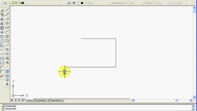 AutoCAD français tuto - cours (ligne, ajuster) смотреть онлайн