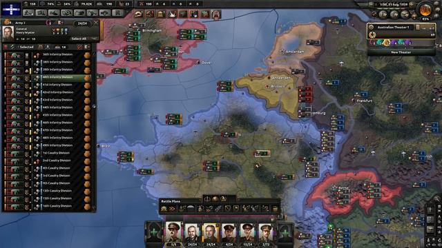 Hearts of Iron 4 Challenge: Australia - Britain - Hungary смотреть онлайн