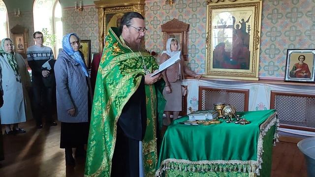 8 октября 2022 водосвятный молебен и акафист преподобному Сергию Радонежскому. смотреть онлайн