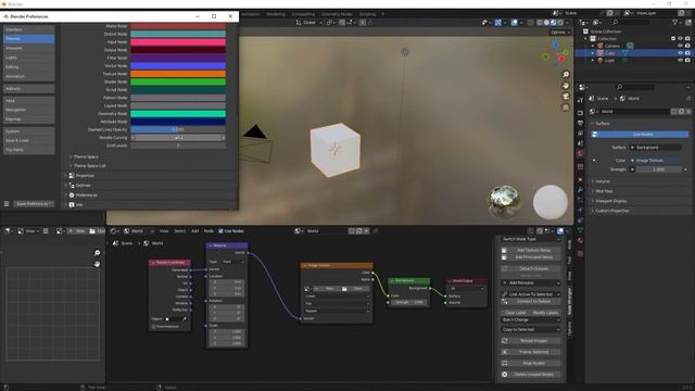 Blender Quicktip Straight connections in Node Editor смотреть онлайн