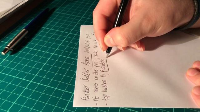 Parker Jotter FAKE !!! смотреть онлайн