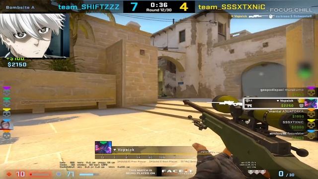 ⚡FOCUS - ПЕРВАЯ ИГРА НА FPL-C | ПУТЬ ФОКУСА В FPL!  #cs2 #skywhywalker #focus