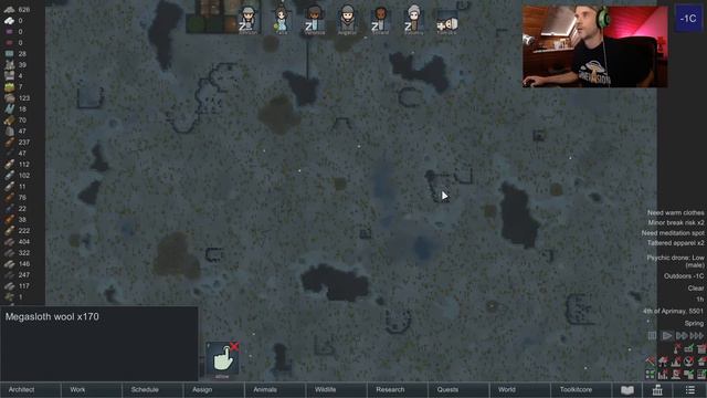 Verteidigt das Lager! | RimWorld Royalty mit Dennis #6 смотреть онлайн