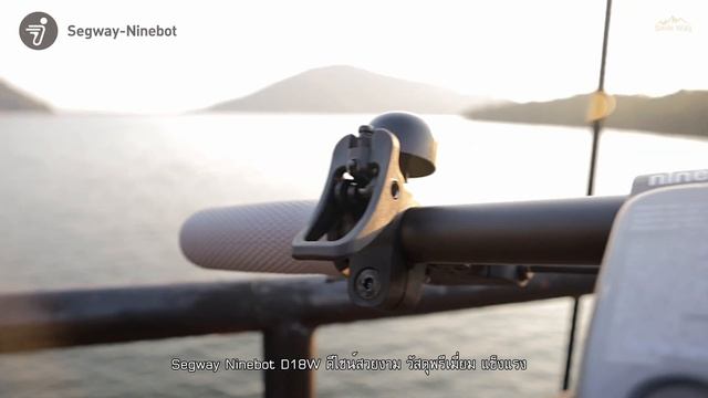 สกู๊ตเตอร์ไฟฟ้า Segway Ninebot D18W ขับสกู๊ตเตอร์ไฟฟ้าท่องเที่ยวสะพานแขวน เขื่อนแม่กวง | MONOWHEEL смотреть онлайн